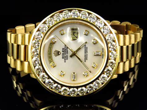 real gold rolex for sale|solid gold rolex with diamonds.